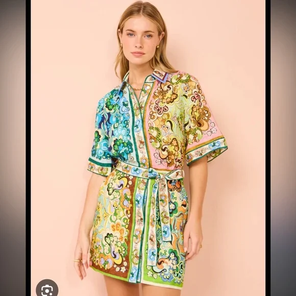 Alemais Mini Dreamer Dress US Size 4 - Picture 2 of 5